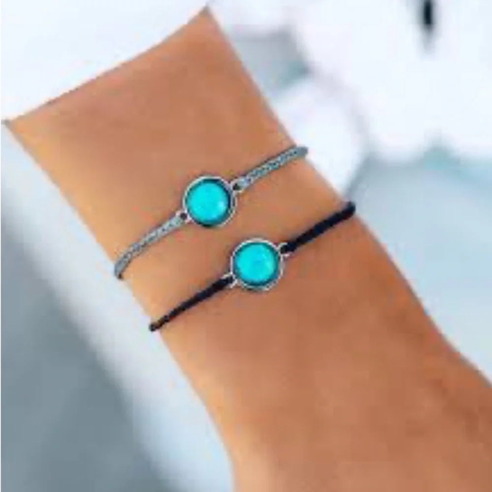 NWT Puravida Mood Charm Bracelet Silver - Picture 3 of 7